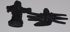 VINTAGE METAL 1983 TSR SHAMBLING MOUND AND ROPER PRIMED BLACK READY FOR PAINT