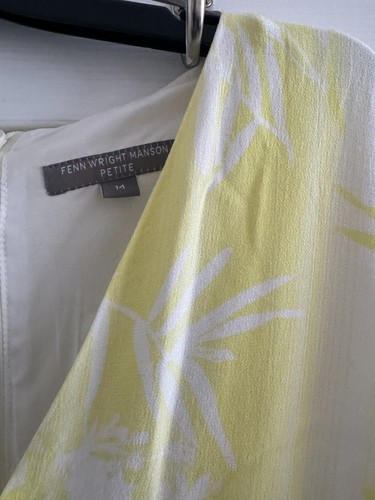 Women's Clothing - FIT AND FLARE LONG LEMON YELLOW DRESS - Fenn Wright Manson - Picture 2 of 3