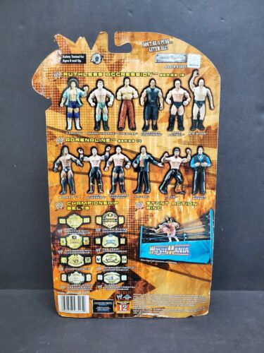 Jakks Pacific WWE 2005 Off the Ropes Serie 9: Chris Benoit Sin usar, en caja sellado de fábrica - Imagen 2 de 19