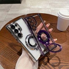 For Samsung Galaxy S25 Ultra S24 S23 S22 Note20 Mag Safe Case Camera Protector