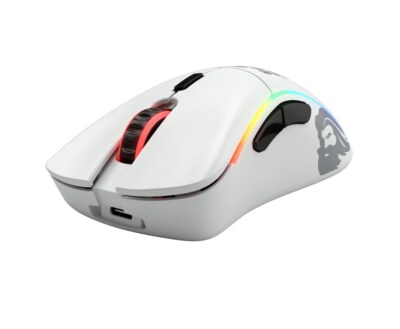 0810069970509 Glorious Model D- Wireless Gaming Mouse - white, matte Glorious