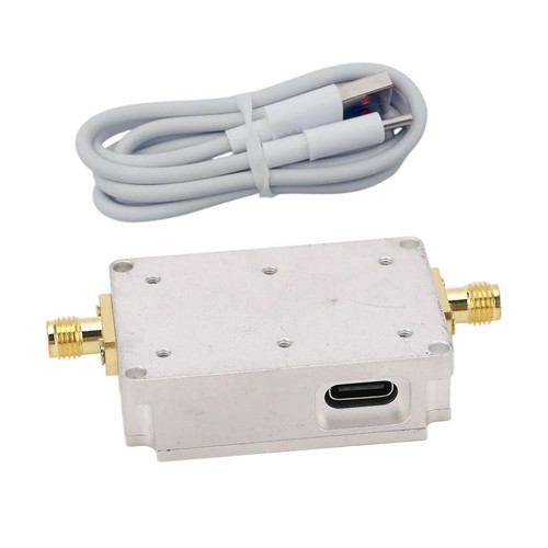 Alloy Amplifier 40DB Gain 10M To 6GHz Transmission LNA RF Power Preamplifier - Zdjęcie 4 z 13