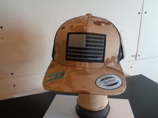 Hooey Mens Liberty Roper Adjustable Snap Back Flag Patch Trucker Baseball Cap