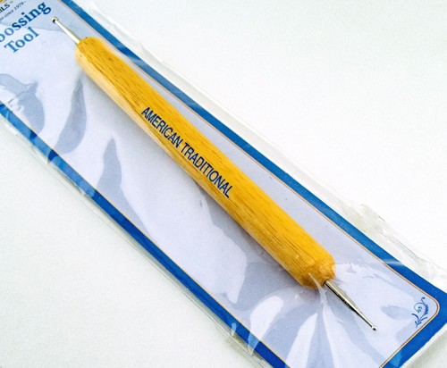 Lot of 3 American Traditional Stencils Embossing Tools Dual Ended Stylus - Picture 3 of 4