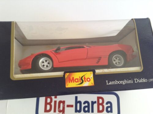 ✨ 🔥Lot vintage🚗 MAISTO LAMBORGHINI DIABLO 1/24 NEW 🔥👏 STREPITOSA🏅 💚 - Foto 6 di 8