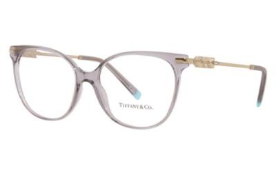 New Tiffany & CO Eyeglasses TF 2220B 8270 Crystal Grey Gold