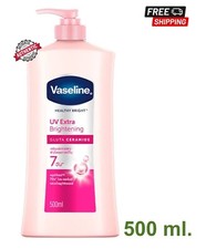 Vaseline Body Lotion Healthy Bright UV Extra Brightening Gluta Ceramide 500 ml