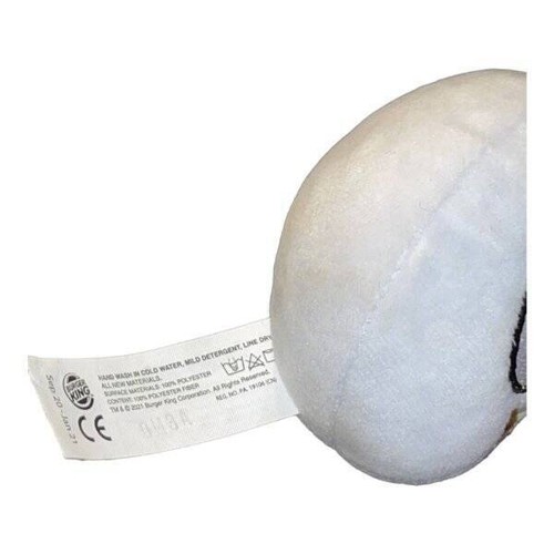 Angry Birds Plush Matilda Burger King White Round 2021 Toy Stuffed Animal - Picture 4 of 4