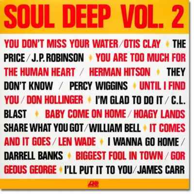 LP William Bell / Lee Moses a.o. Soul Deep Vol. 2 + INSERT JAPAN NEAR MINT