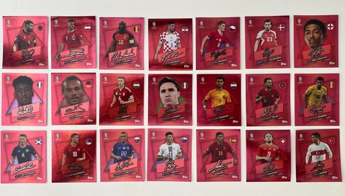 Topps UEFA EURO EM 2024 Sticker - ROT SWISS SCHWEIZ - Star Player (SP) aussuchen - Bild 2 von 47