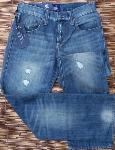 JEANS DENIM ROCK & REPUBLIC UOMO DRITTO FIRMATO FIT MORBIDO RINGSPUN LISTA $88 - Foto 8 di 73
