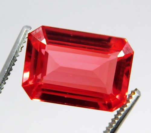 Certified 23.20 Ct Natural Brazilian Pink Morganite Emerald Cut Loose Gemstone - Bild 1 von 8