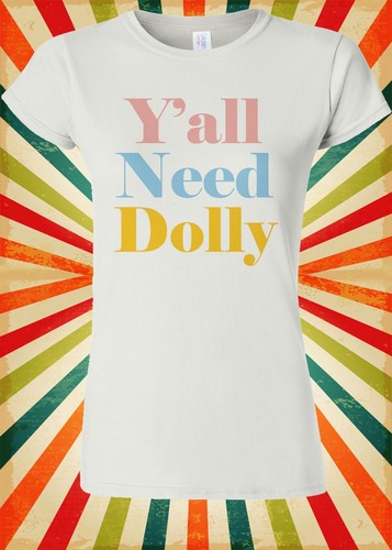Y'all need Dolly T-Shirt Country Cool Herren Damen Unisex Baseball T-Shirt Oberteil 3289 - Bild 5 von 7
