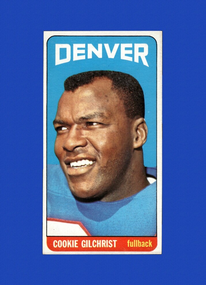 1965 Topps Set-Break # 51 Cookie Gilchrist EX-EXMINT *GMCARDS*