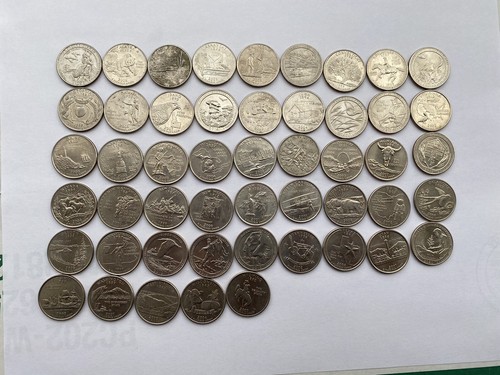 1999-2021 D Mint .COMPLETE 50 STATE QUARTERS SET. 50 different coins. - Picture 2 of 24