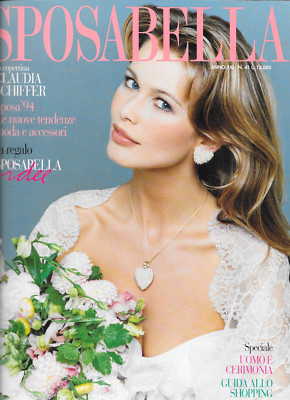 BRAUT JAHR XXI - NR. 41 JANUAR 1994 - GROSSE ZEITSCHRIFT MIT CLAUDIA SCHIFFER