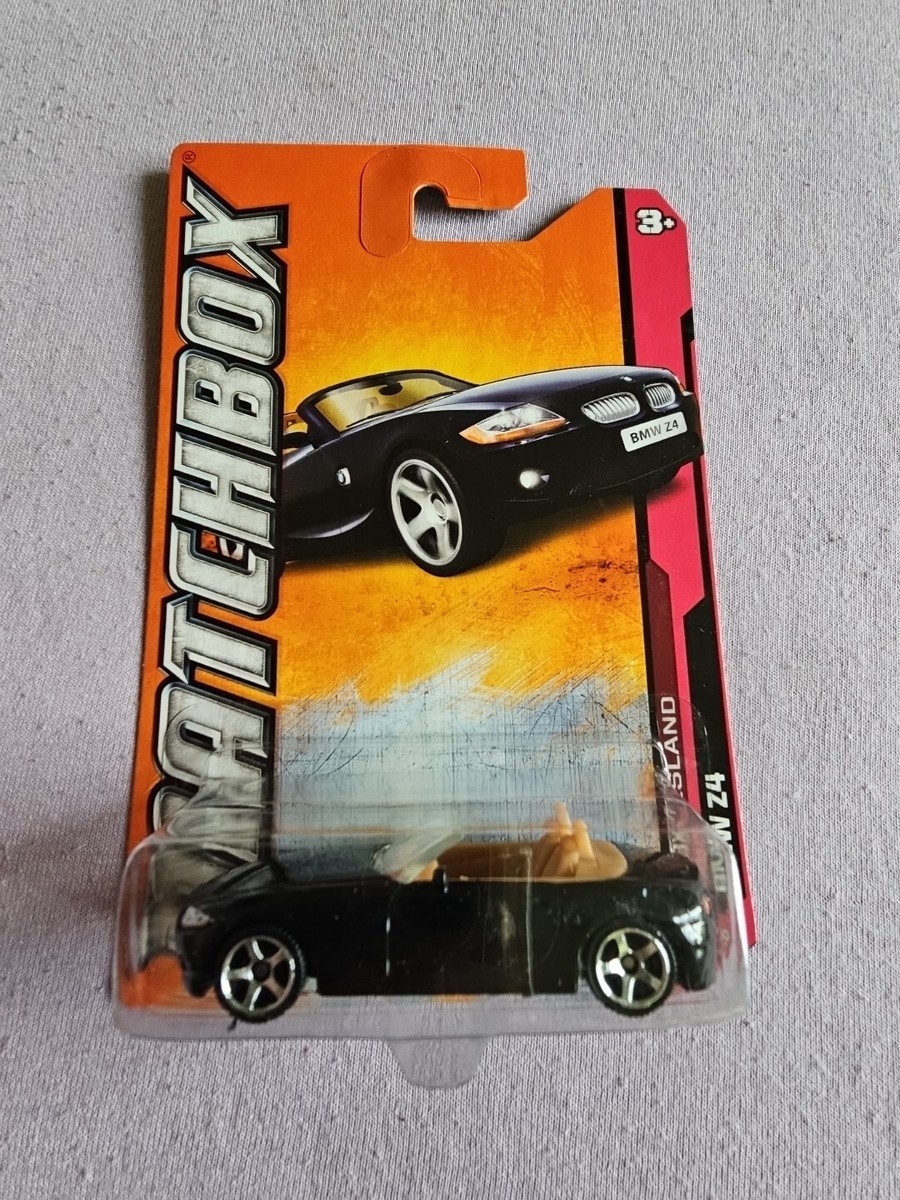 2012 Matchbox BMW Z4 CONVERTIBLE Black 97/120 GREAT CARD Island | eBay