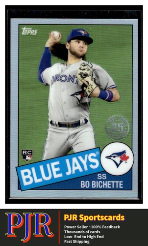 2020 Topps Chrom #85TC-2 Bo Bichette Toronto Blue Jays 1985 Topps Baseball