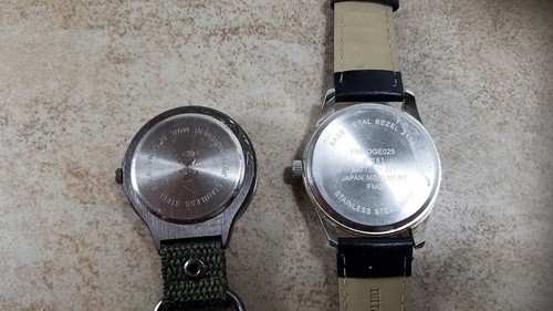 Clip on Camo Sports/Hunting watch and Big Face wristwatch (VBM0574) - Picture 2 of 2