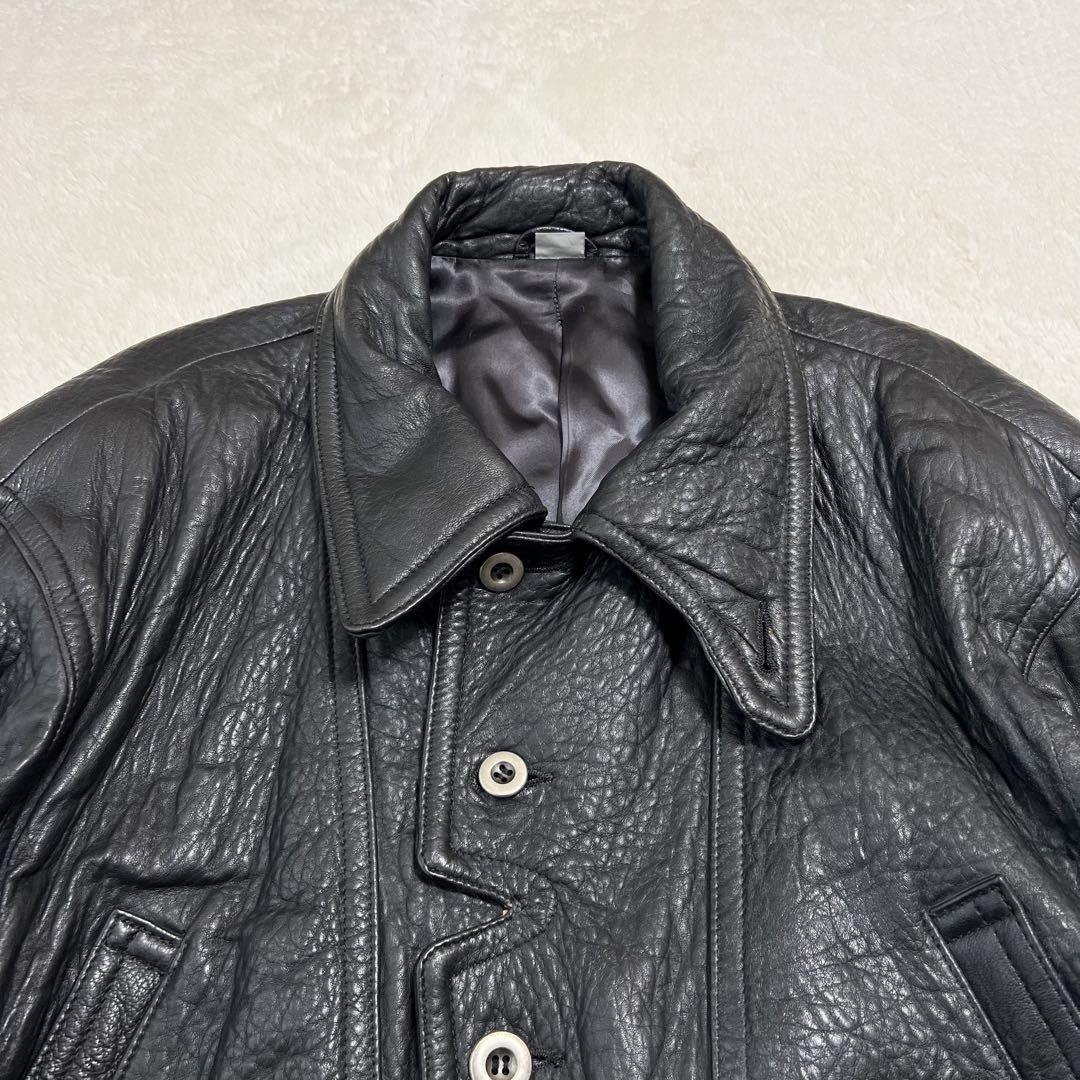 Intermezzo Leather Coat Jacket Black Size L Genuine Leather Intermezzo Leather Coat Jacket Black Size L Genuine Leather