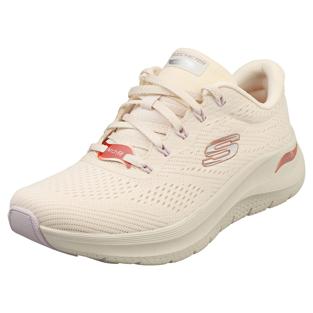 Skechers Arch Fit 2.0 Vegan Donna Natural Multicolour Formatori  - 41 EU