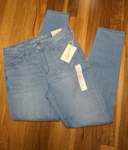 Damen Mid-Rise Skinny Jeans - Universal Thread Light Wash 6/28 NEU