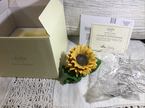 Lenox Sonnenblume Garten Blumen Skulptur - NEU in Box mit Echtheitszertifikat - Artikel #6295612 - Bild 10 von 20