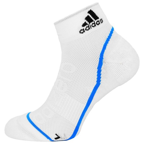 Adidas AdiZero Kids White Ankle Socks - Picture 2 of 3