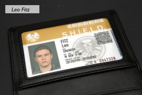 Agents of Shield S.H.I.E.L.D. Metal Badge & Leather Holder Wallet Customized ID - Picture 9 of 15