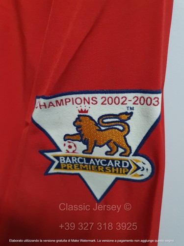 Maglia MANCHESTER UNITED 2003 CRISTIANO RONALDO 7 CR7 First Match Debut - Imagen 12 de 16