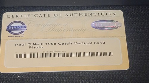 Paul O Neil Signed 8x10 Photo COA - Picture 5 of 5