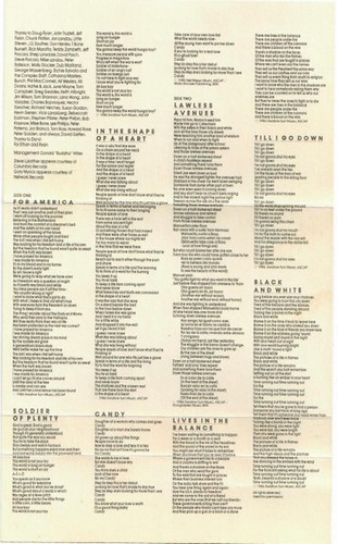 JACKSON BROWNE Lives In The Balance Cassette Tape 1986 Asylum Records 9 60457 - Picture 2 of 5