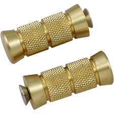 ACCUTRONIX 1603-0183 PT220-KG5 Brass Shifter Peg Toe Peg - Knurled - Brass