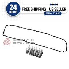 New Oil Pan Gasket Drain Plugs for Detroit DD15 OEM# A4720102313 A4720100213