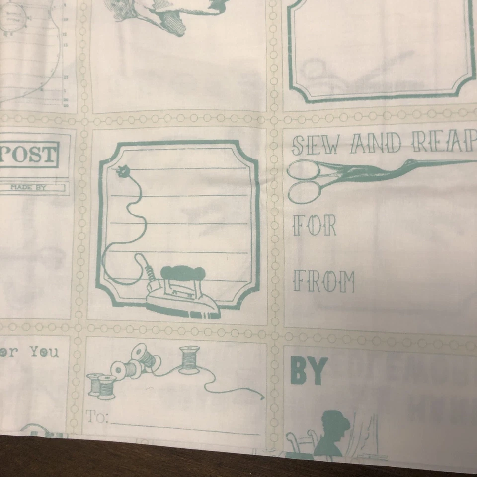 Riley Blake Quilt Labels Yardage 2 Yards Plus 22” New - Image 4 of 4