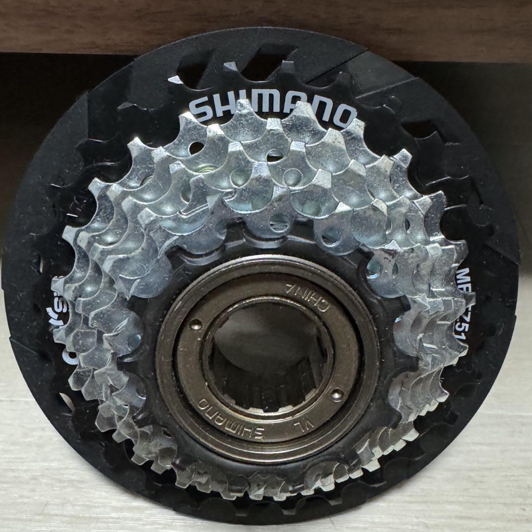 Shimano MF-TZ510-7 Freewheel 7 Speed 14-28T with Spoke Shimano MF-TZ510-7 Freewheel 7 Speed 14-28T with Spoke