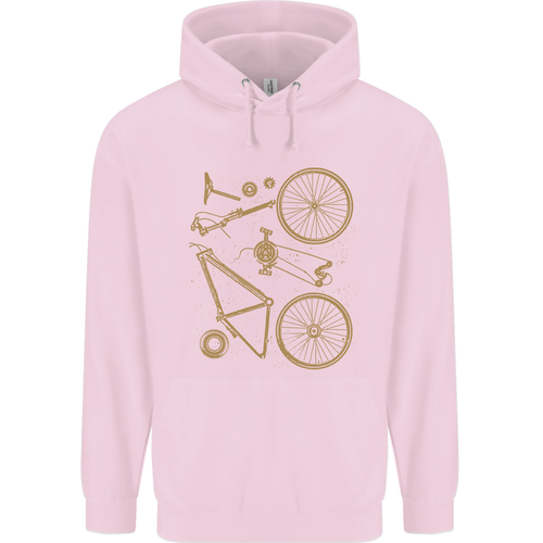 Bicycle Parts Cycling Cyclist Bike Funny Childrens Kids Hoodie - Picture 5 of 29