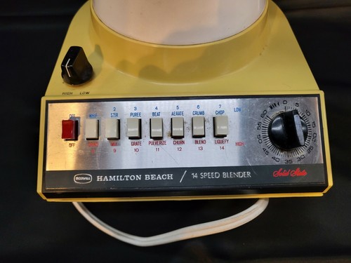 Hamilton Beach Scovill 14 Speed Vintage Blender Model 641 Hard to find - Picture 3 of 12