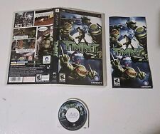 TMNT (Sony Playstation, PSP, 2007) Complete Favorites CiB