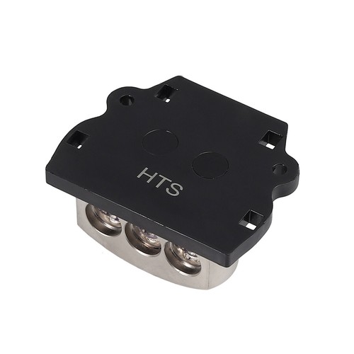 2PCS 3-Way Distribution Block Car Audio Power Splitter 0AWG In 3x4 Gauge Out - Picture 8 of 11