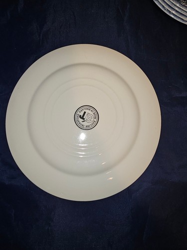 5 platos de cena ingleses Ironstone (EIT) azul transferware EIT5 10" - Imagen 12 de 14