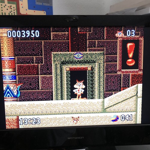 Bubsy II SNES (Super Nintendo, 1994) Box, Protector Holder & Dust Cover - Picture 22 of 22