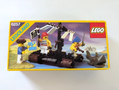 LEGO 6257 Castaway's Raft 🔥 Pirates 1 Piraten TOP BOX NEW/MISB 6285 6286 6277