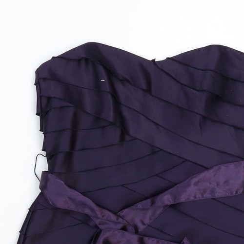 Jessica's Attic Womens Purple Polyester Blend Bodycon Size 10 - Picture 3 of 12