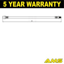 Fits Mercedes SL 190 E-Class Saloon Kombi Coupe S-Class Brake Hose Front AMS