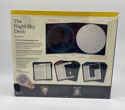 The Night Sky Deck Solar System Educational Kit From Barnes And Noble NIB - Picture 2 of 6