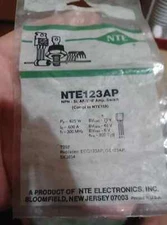 NTE123AP Transistor NPN 75V 0.6A TO-92 Audio To VHF Frequency Driver Switch
