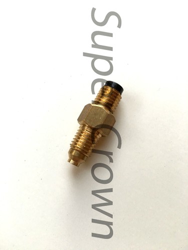 Einweg Schmier Messing Dosier Rückschlagventil 4mm Inline Stecker PSS 5 Showa AJB 5 - Bild 2 von 2