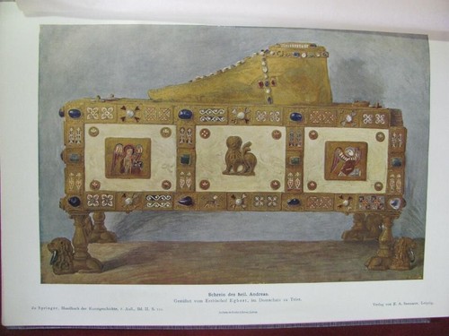 ANTIQUE 1909 GERMAN HARDCOVER ALBUM BOOK – HISTORY OF ART vol 2 - Picture 11 of 14