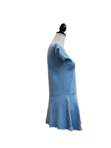 Tommy Hilfiger Youth Blue Check Tennis Dress L (12-14) - Picture 2 of 5